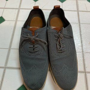 Cole Haan Knit Wingtip - 10.5 - Gray